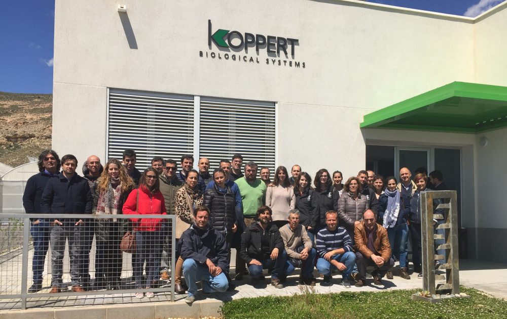 Koppert brings together distributors from Spain and Portugal in Almeria to  train them in biological control - eComercio Agrario