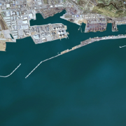 Vista aérea del Port de Barcelona. Imagen: Port de Barcelona.