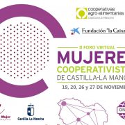 Cartel II Foro Mujeres Cooperativistas de Castilla La Mancha