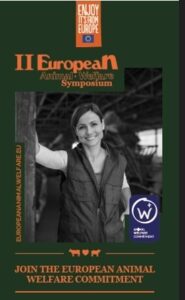Cartel principal II Simposio internacional sobre Bienestar Animal Europeo