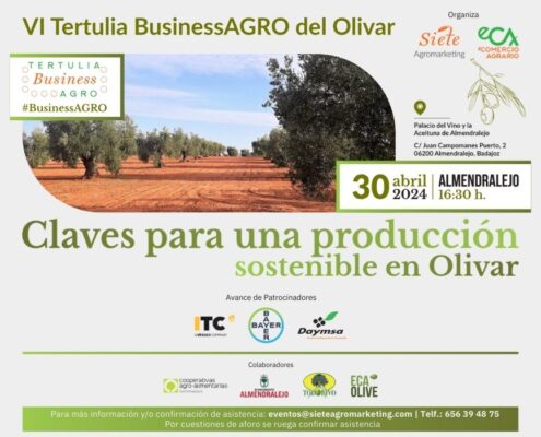 Almendralejo acoge la VI Tertulia BusinessAGRO del Olivar.