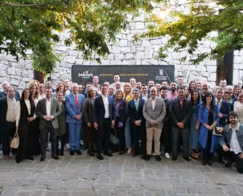 Encuentro en Madrid, que ha reunido a destacados empresarios almerienses con importantes representantes del sector.