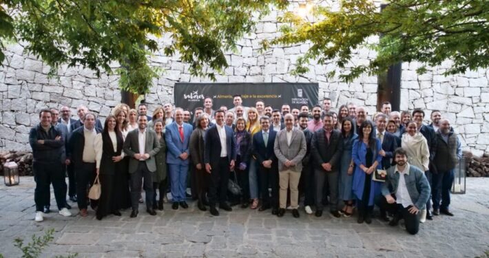 Encuentro en Madrid, que ha reunido a destacados empresarios almerienses con importantes representantes del sector.