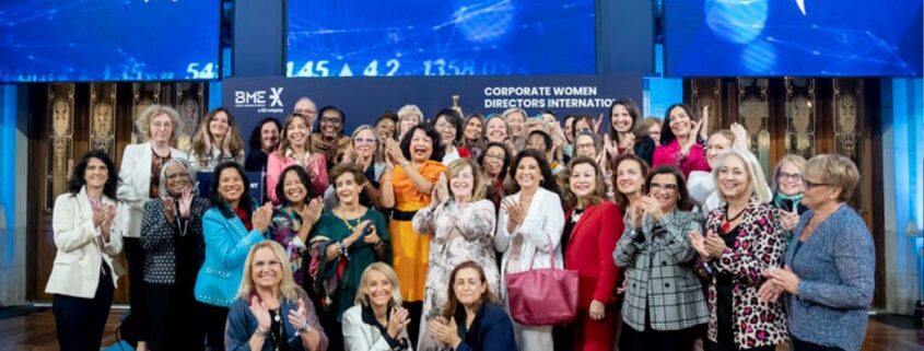 Destacadas empresarias abren la bolsa de Madrid dando inicio al Global Summit of Women.